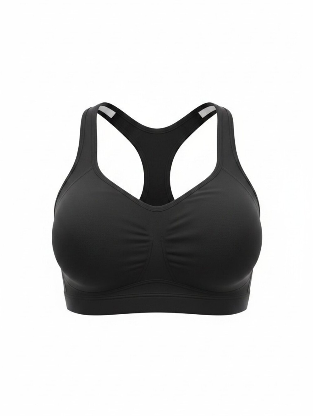 Bra By Champion Black Racerback Molded Cup Support A13626